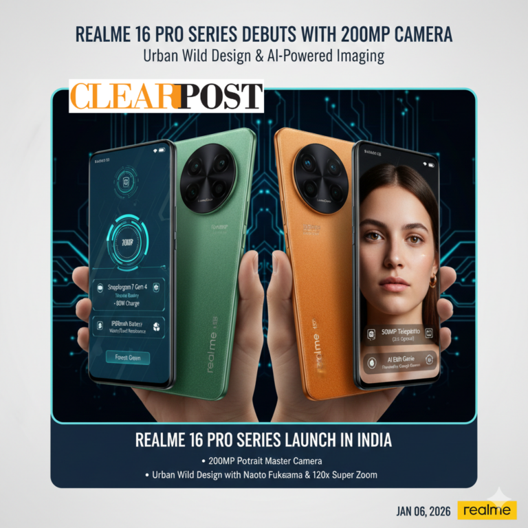 Realme 16 Pro Series Debuts with 200MP Camera