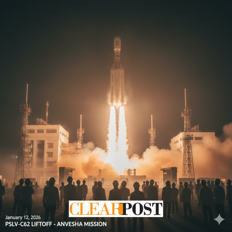 ISRO Kicks Off 2026 with “Anvesha” Success