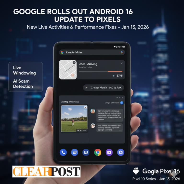 Google Rolls Out Android 16 Update to Pixels