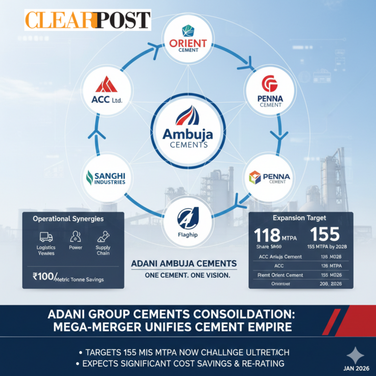 Adani Group Cements Consolidation