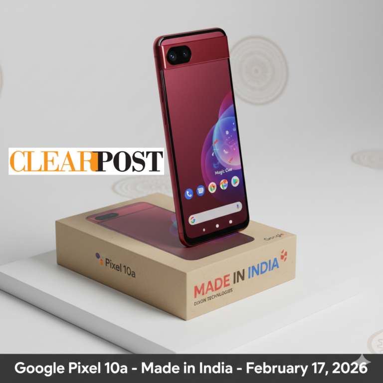 Google Pixel 10a: A “Made in India” Push