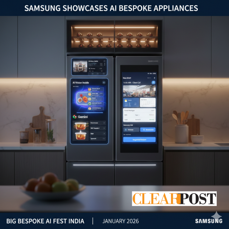 Samsung Showcases AI Bespoke Appliances